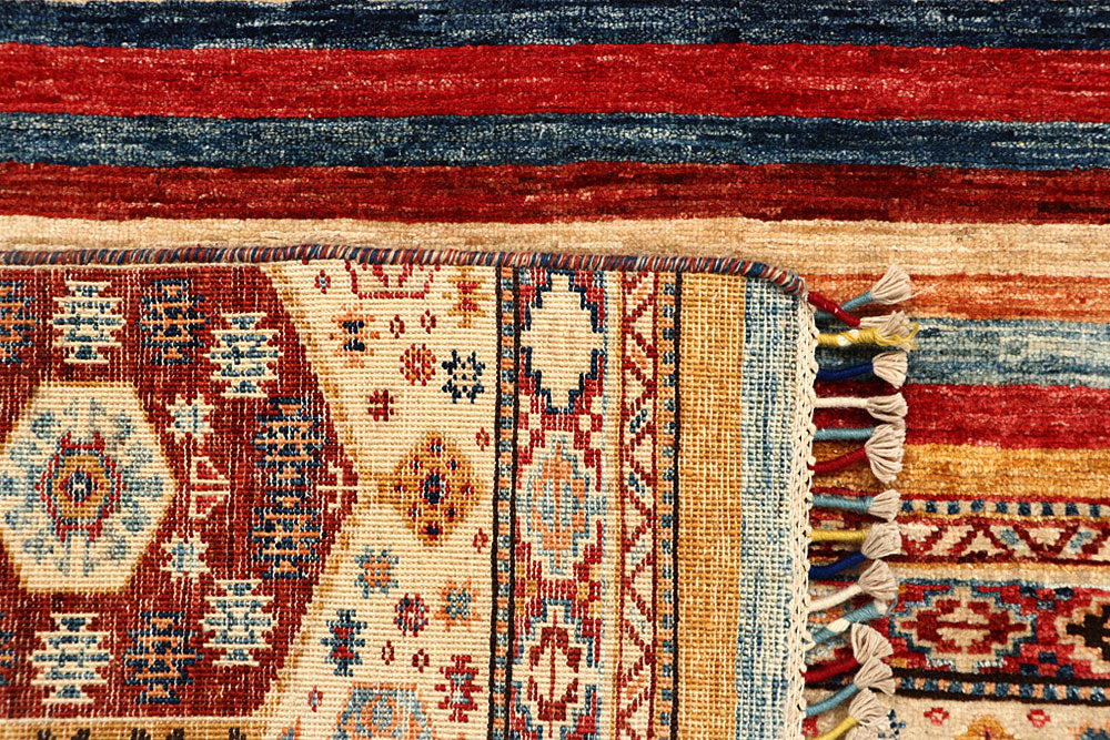 Multi Colored Kazak 4' 11 x 6' 9 - No. 67259 - ALRUG Rug Store