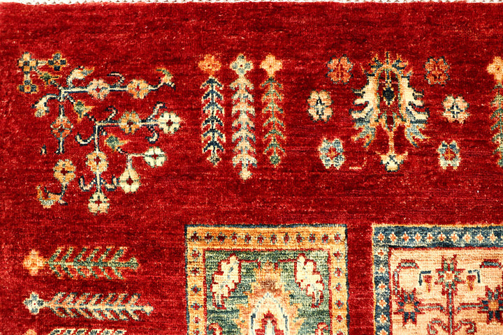 Multi Colored Kazak 4' 10 x 6' 11 - No. 67260 - ALRUG Rug Store