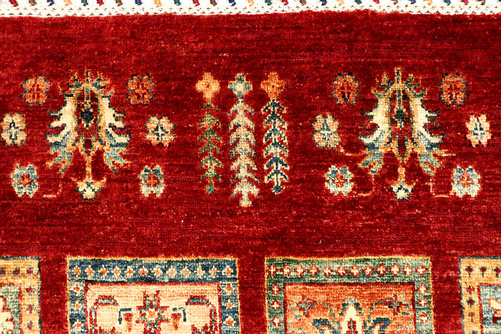Multi Colored Kazak 4' 10 x 6' 11 - No. 67260 - ALRUG Rug Store