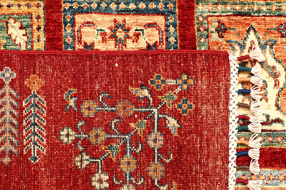 Multi Colored Kazak 4' 10 x 6' 11 - No. 67260 - ALRUG Rug Store