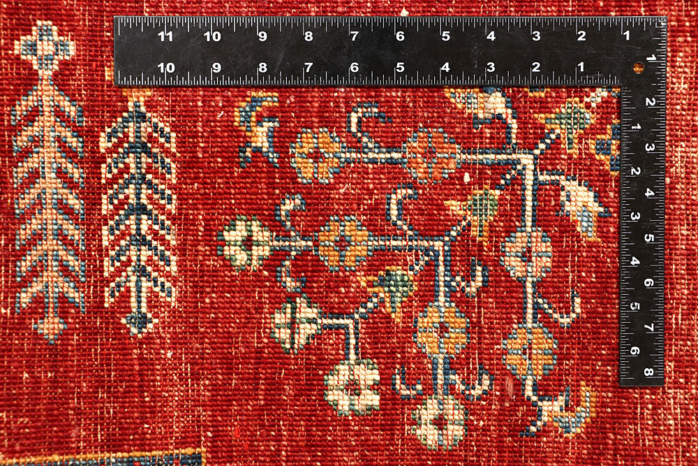 Multi Colored Kazak 4' 10 x 6' 11 - No. 67260 - ALRUG Rug Store