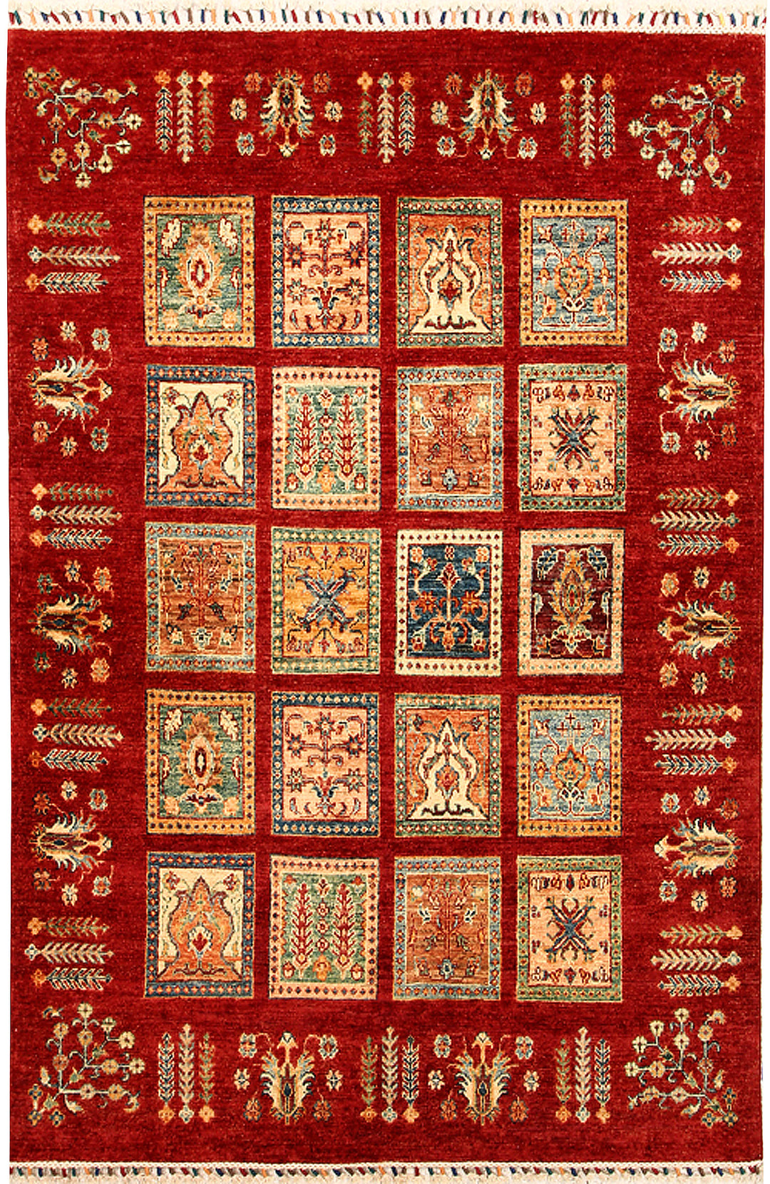 Multi Colored Kazak 4' 10 x 6' 11 - No. 67260 - ALRUG Rug Store