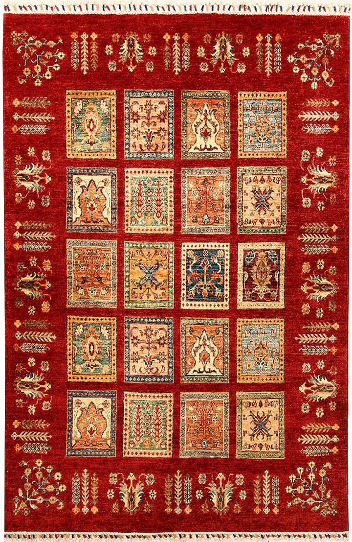 Multi Colored Kazak 4' 10 x 6' 11 - No. 67260 - ALRUG Rug Store