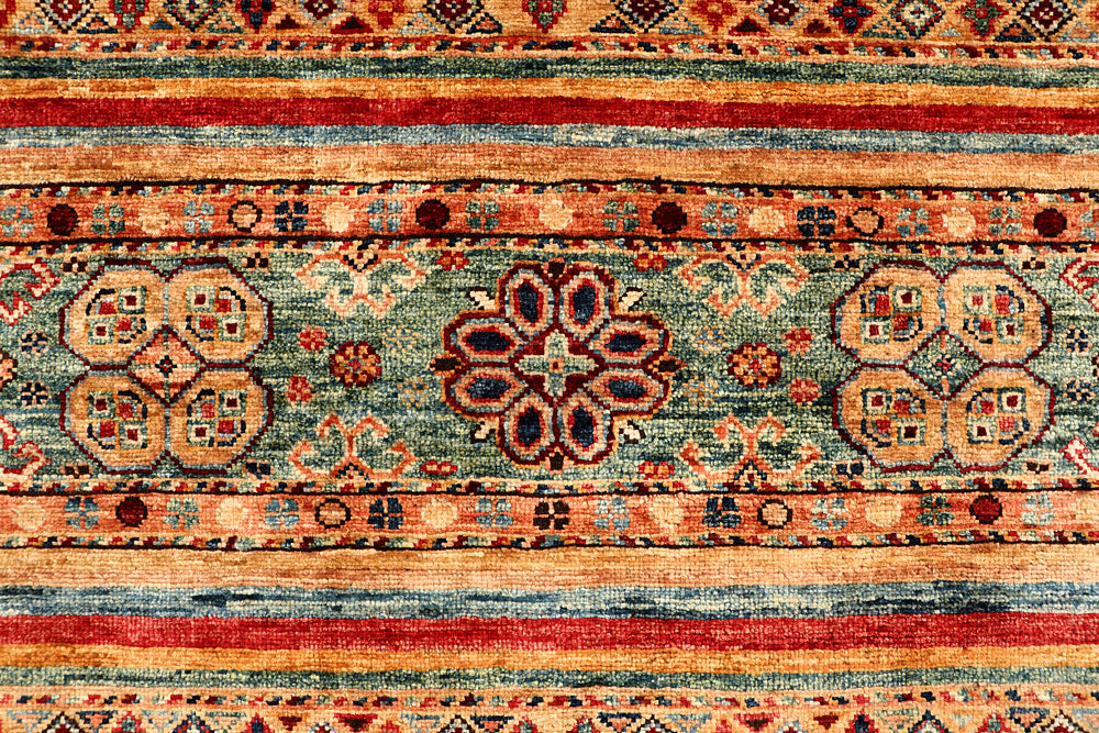 Multi Colored Kazak 4' 10 x 6' 6 - No. 67262 - ALRUG Rug Store