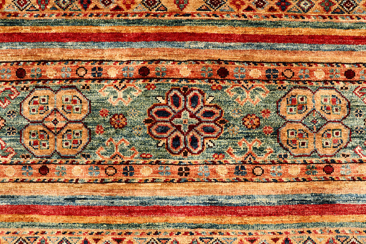 Multi Colored Kazak 4' 10 x 6' 6 - No. 67262 - ALRUG Rug Store