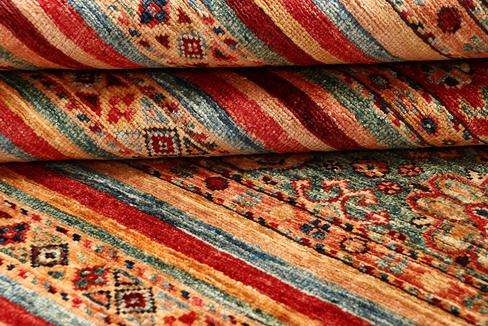 Multi Colored Kazak 4' 10 x 6' 6 - No. 67262 - ALRUG Rug Store