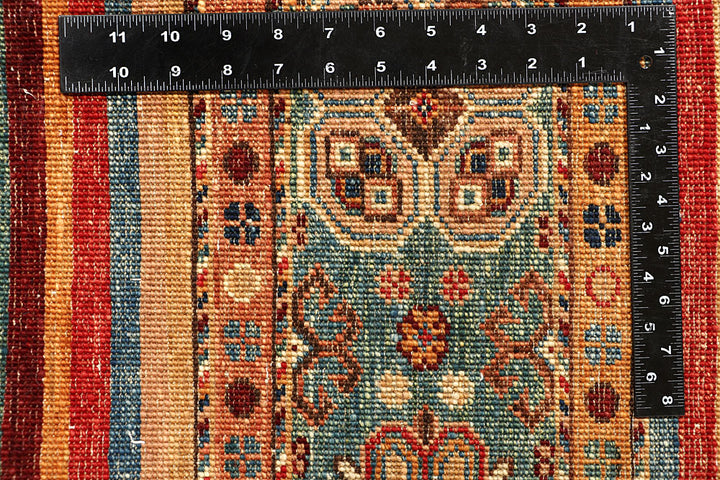 Multi Colored Kazak 4' 10 x 6' 6 - No. 67262 - ALRUG Rug Store