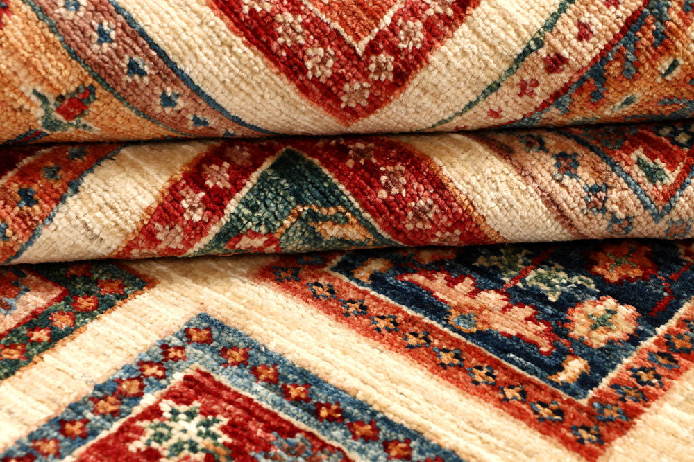 Multi Colored Kazak 4' 11 x 6' 11 - No. 67263 - ALRUG Rug Store