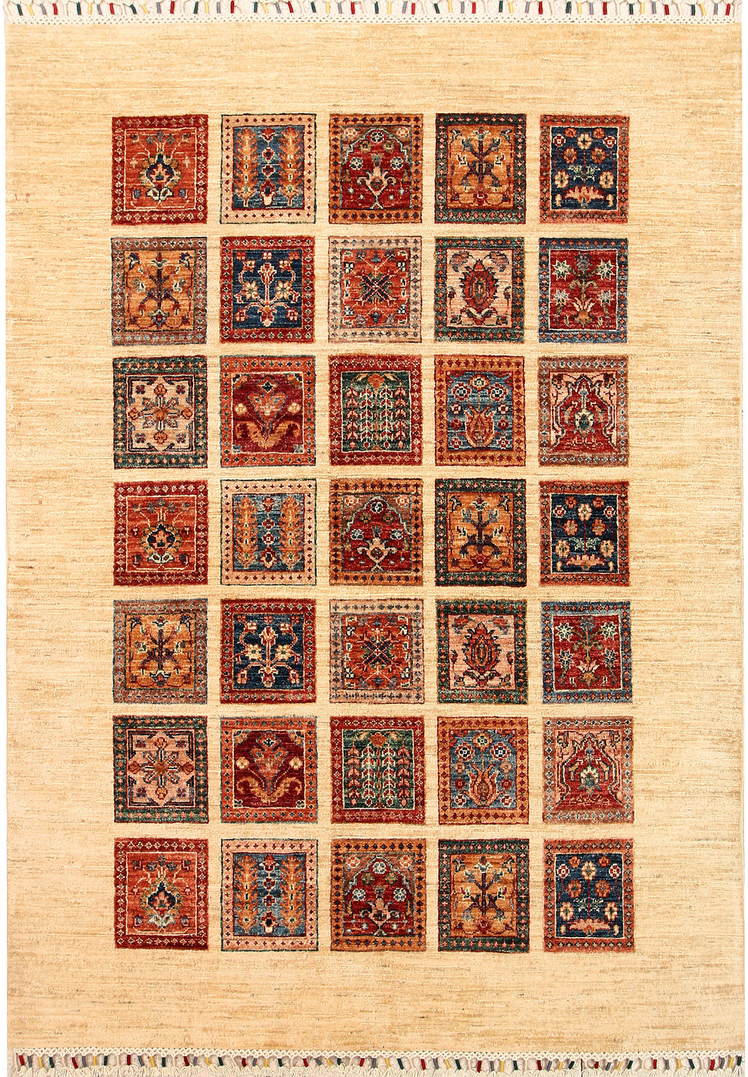 Multi Colored Kazak 4' 11 x 6' 11 - No. 67263 - ALRUG Rug Store