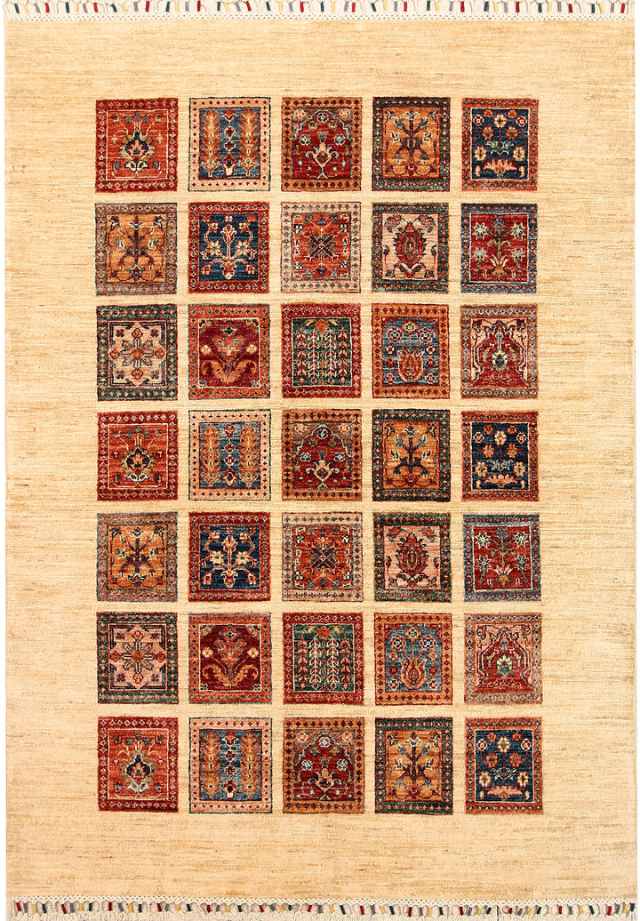 Multi Colored Kazak 4' 11 x 6' 11 - No. 67263 - ALRUG Rug Store