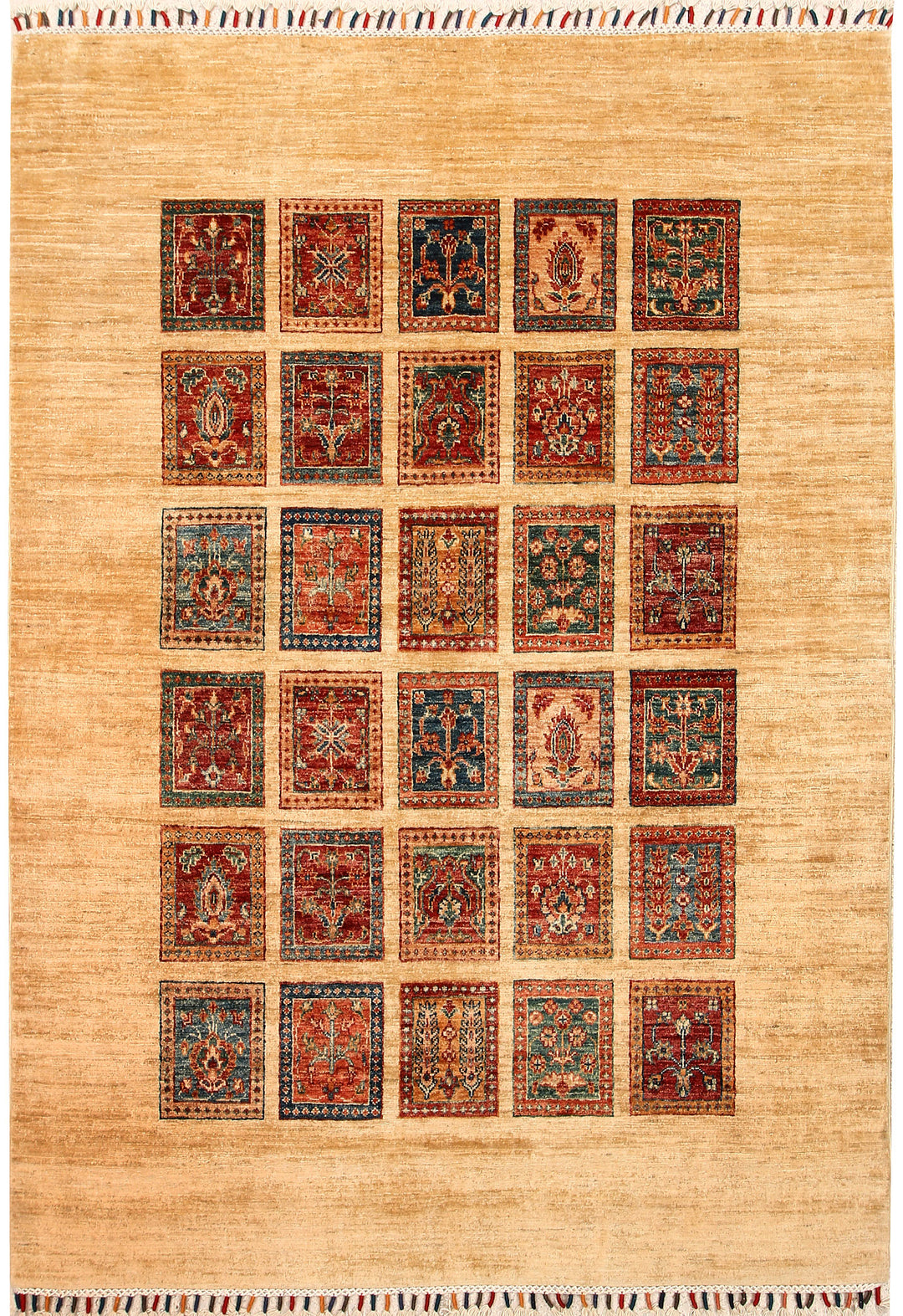 Multi Colored Kazak 5' x 6' 8 - No. 67264 - ALRUG Rug Store