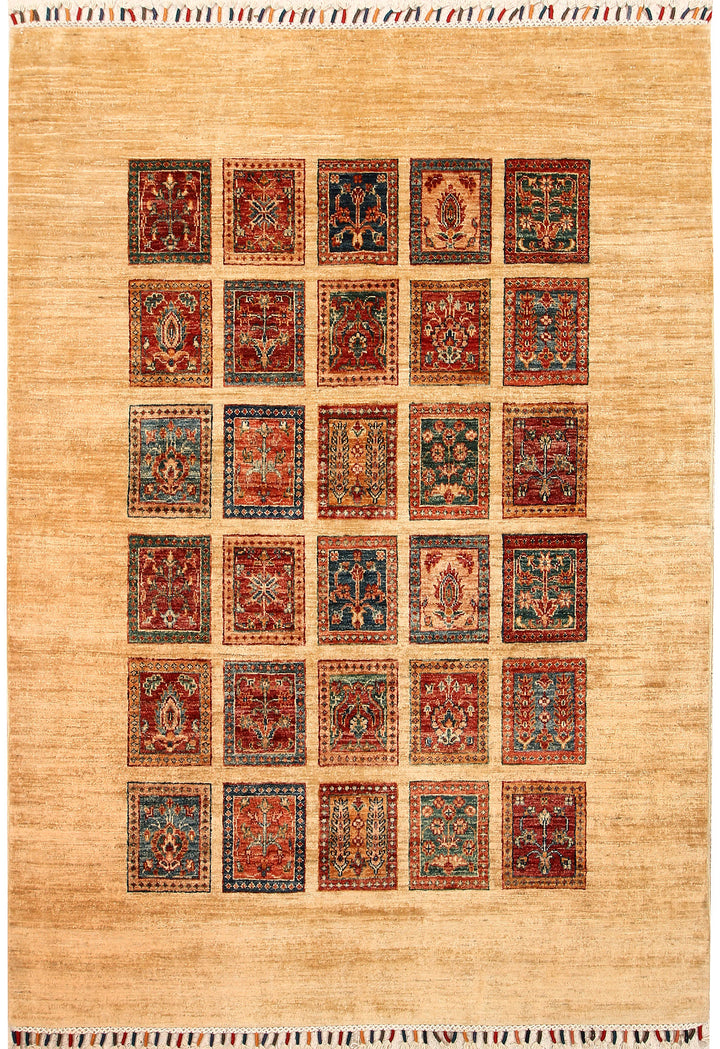 Multi Colored Kazak 5' x 6' 8 - No. 67264 - ALRUG Rug Store