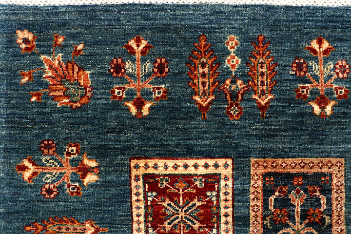 Multi Colored Kazak 5' 2 x 6' 10 - No. 67265 - ALRUG Rug Store