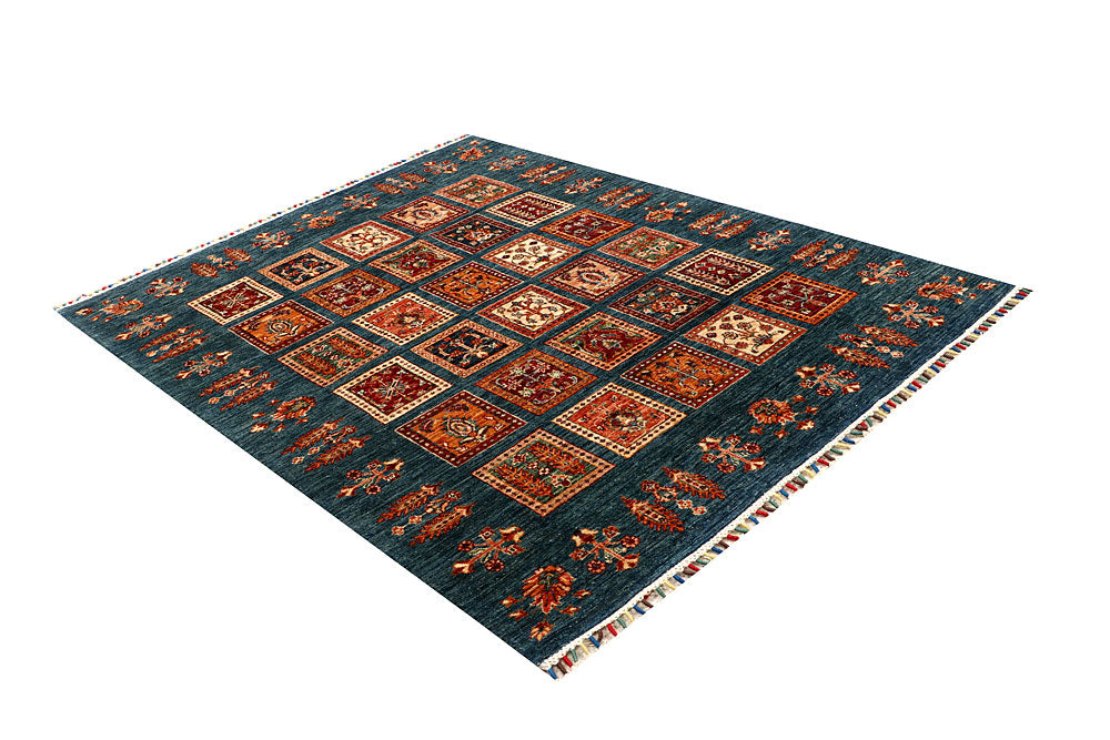 Multi Colored Kazak 5' 2 x 6' 10 - No. 67265 - ALRUG Rug Store