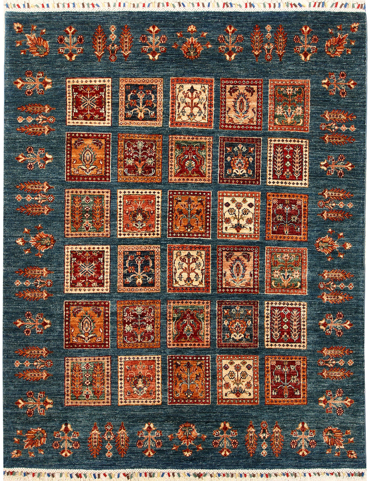 Multi Colored Kazak 5' 2 x 6' 10 - No. 67265 - ALRUG Rug Store