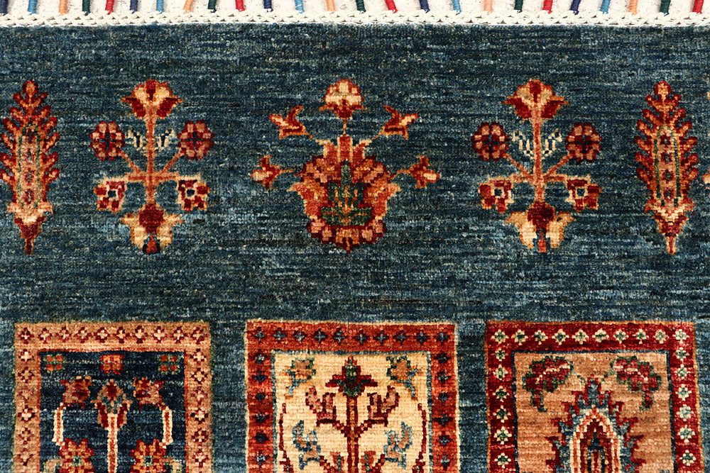 Multi Colored Kazak 4' 10 x 6' 8 - No. 67267 - ALRUG Rug Store