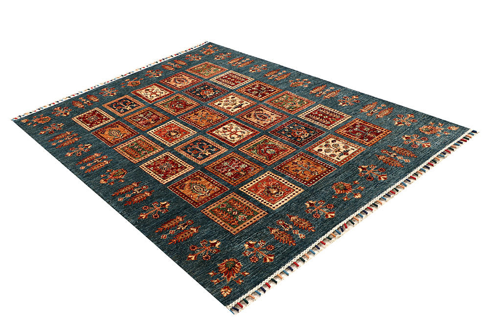 Multi Colored Kazak 4' 10 x 6' 8 - No. 67267 - ALRUG Rug Store