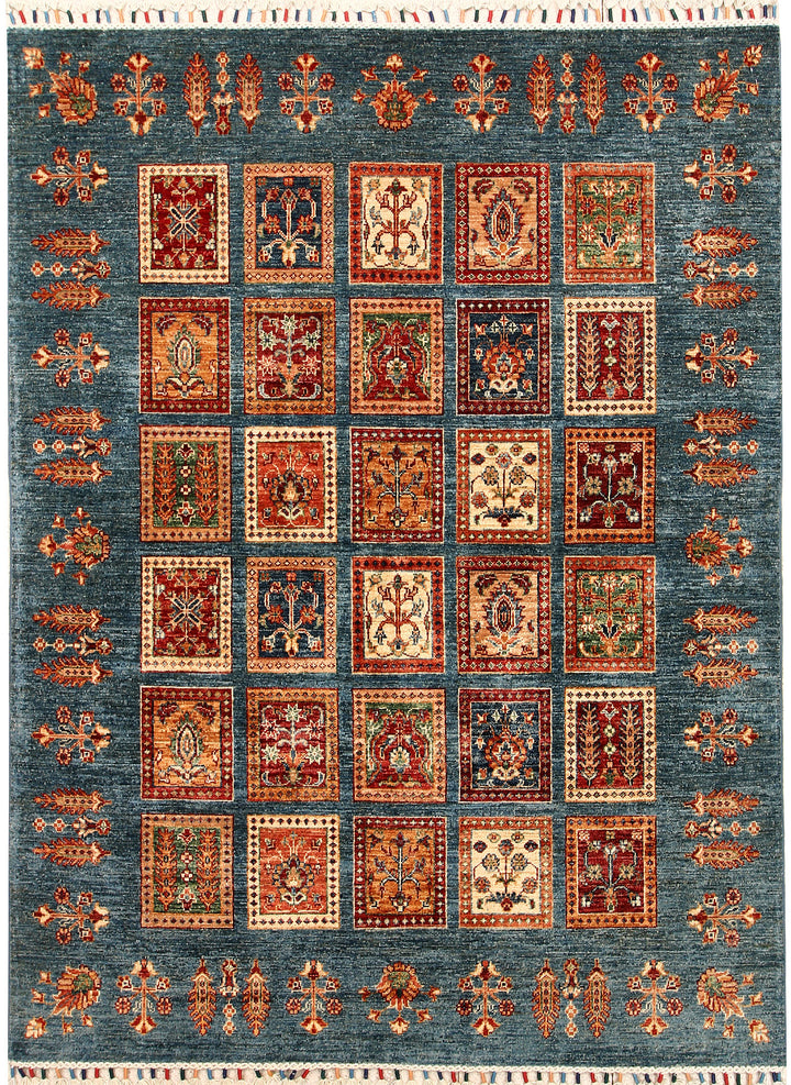 Multi Colored Kazak 4' 10 x 6' 8 - No. 67267 - ALRUG Rug Store