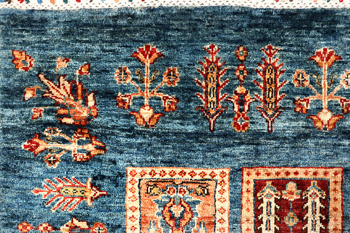 Multi Colored Kazak 4' 11 x 6' 10 - No. 67269 - ALRUG Rug Store