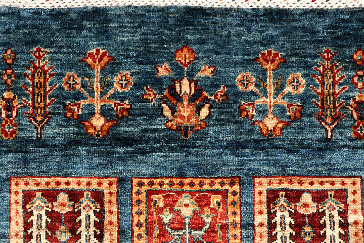 Multi Colored Kazak 4' 11 x 6' 10 - No. 67269 - ALRUG Rug Store