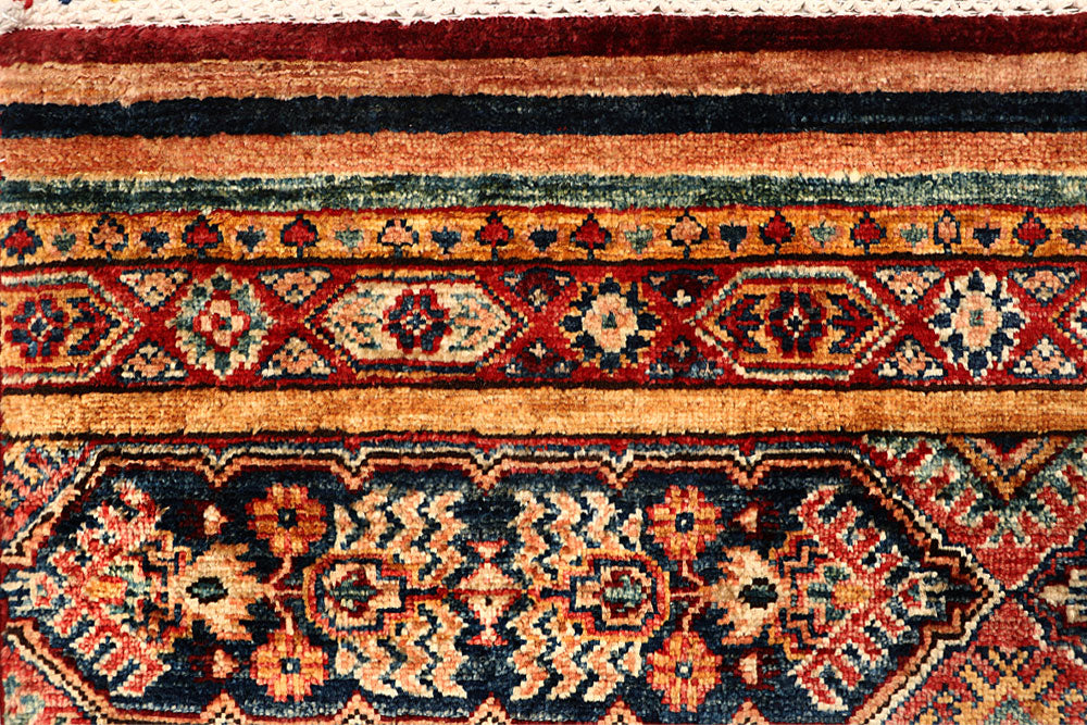 Multi Colored Kazak 4' 11 x 6' 8 - No. 67270 - ALRUG Rug Store