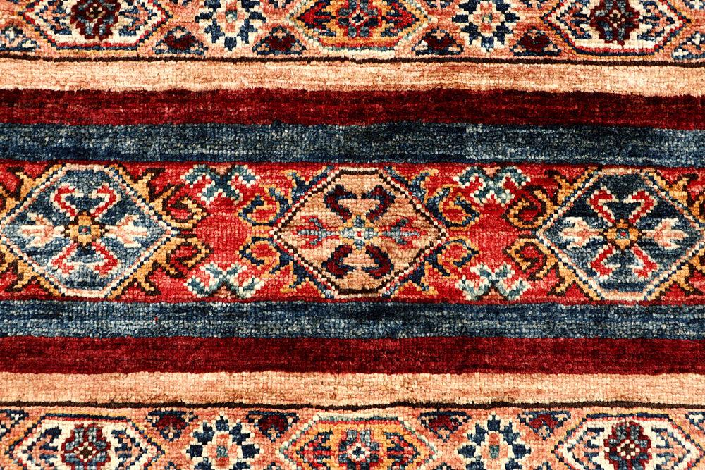 Multi Colored Kazak 4' 11 x 6' 8 - No. 67270 - ALRUG Rug Store