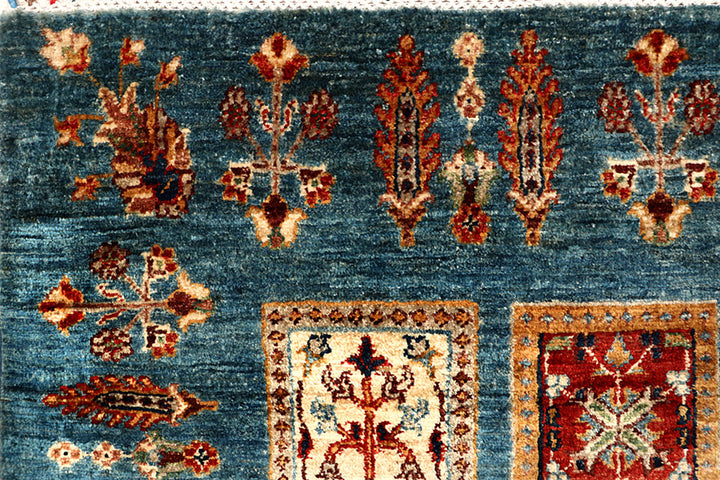 Multi Colored Kazak 4' 11 x 6' 3 - No. 67271 - ALRUG Rug Store