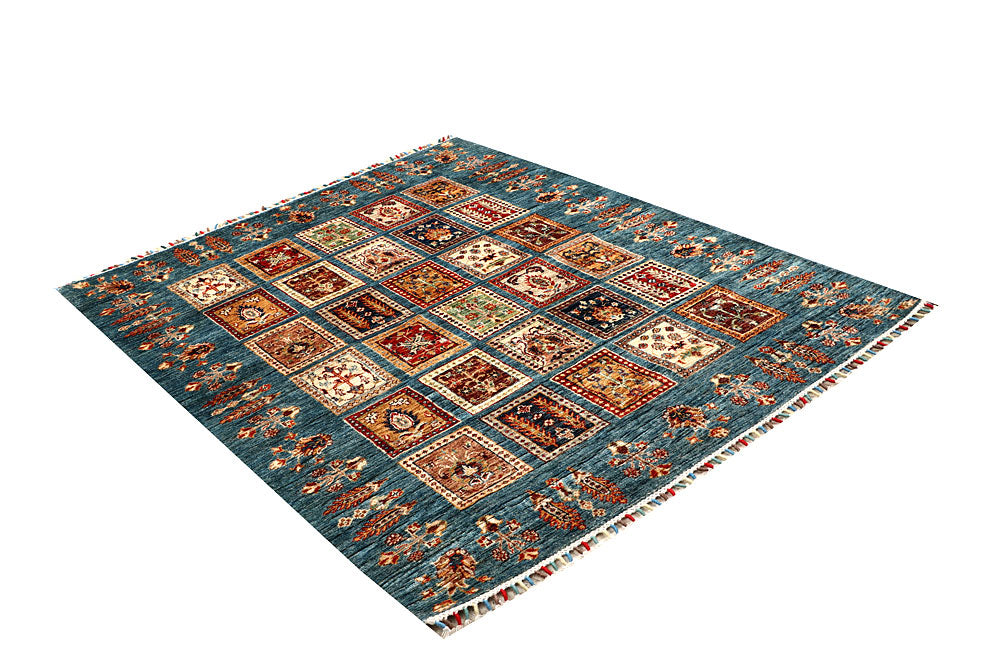 Multi Colored Kazak 4' 11 x 6' 3 - No. 67271 - ALRUG Rug Store