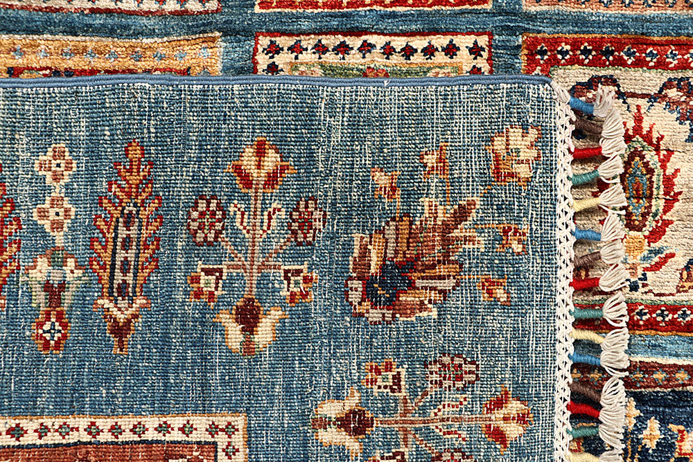 Multi Colored Kazak 4' 11 x 6' 3 - No. 67271 - ALRUG Rug Store