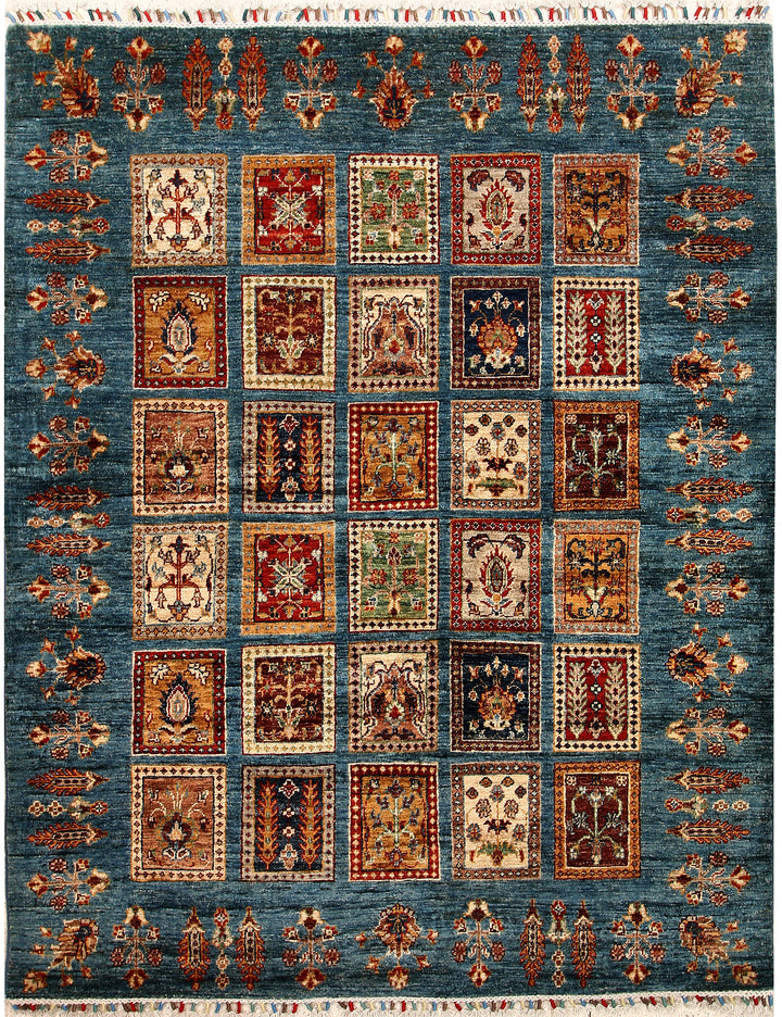 Multi Colored Kazak 4' 11 x 6' 3 - No. 67271 - ALRUG Rug Store