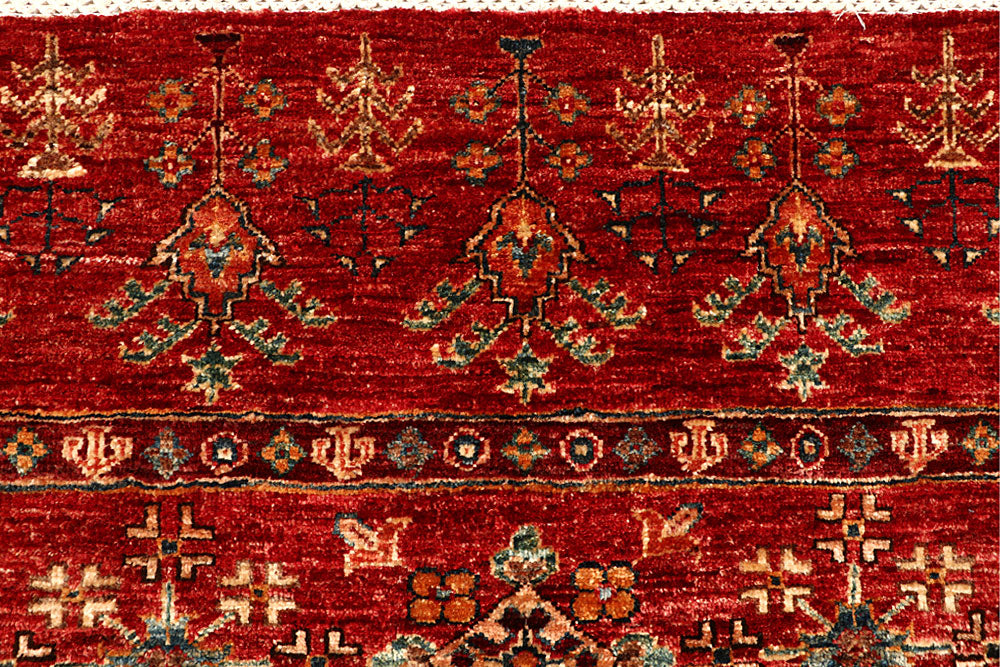 Multi Colored Kazak 4' 10 x 6' 3 - No. 67272 - ALRUG Rug Store