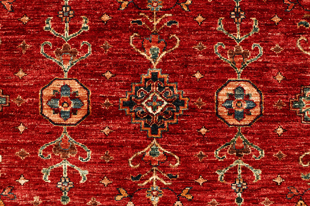 Multi Colored Kazak 4' 10 x 6' 3 - No. 67272 - ALRUG Rug Store