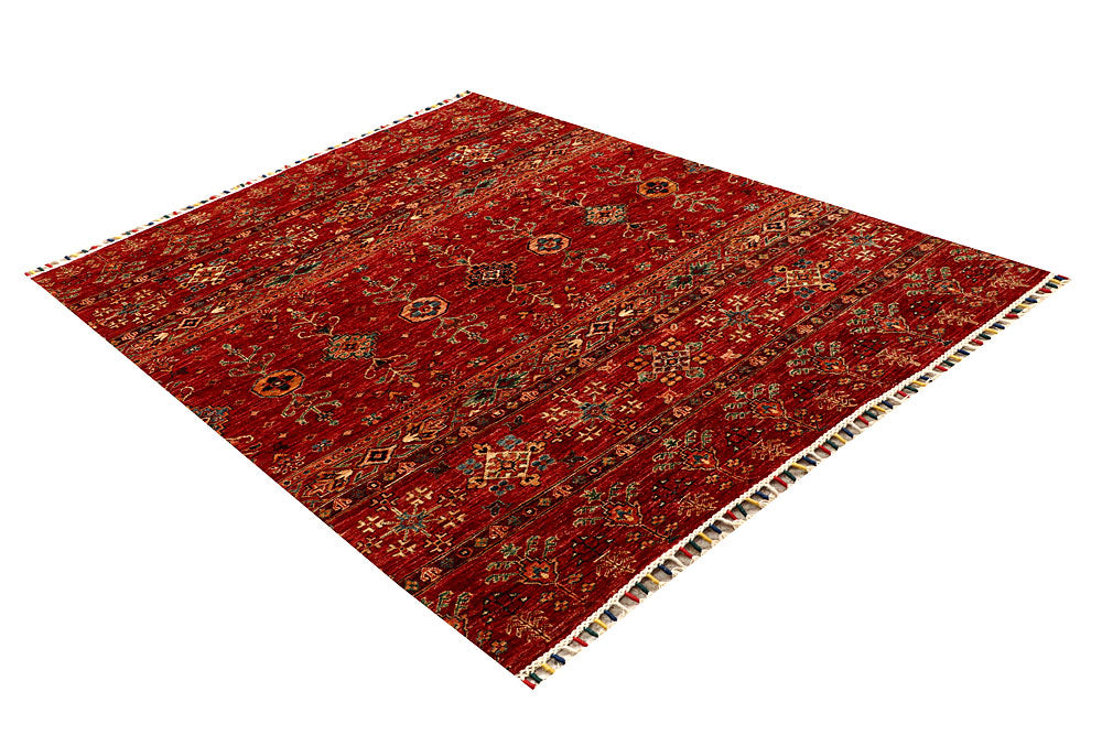 Multi Colored Kazak 4' 10 x 6' 3 - No. 67272 - ALRUG Rug Store