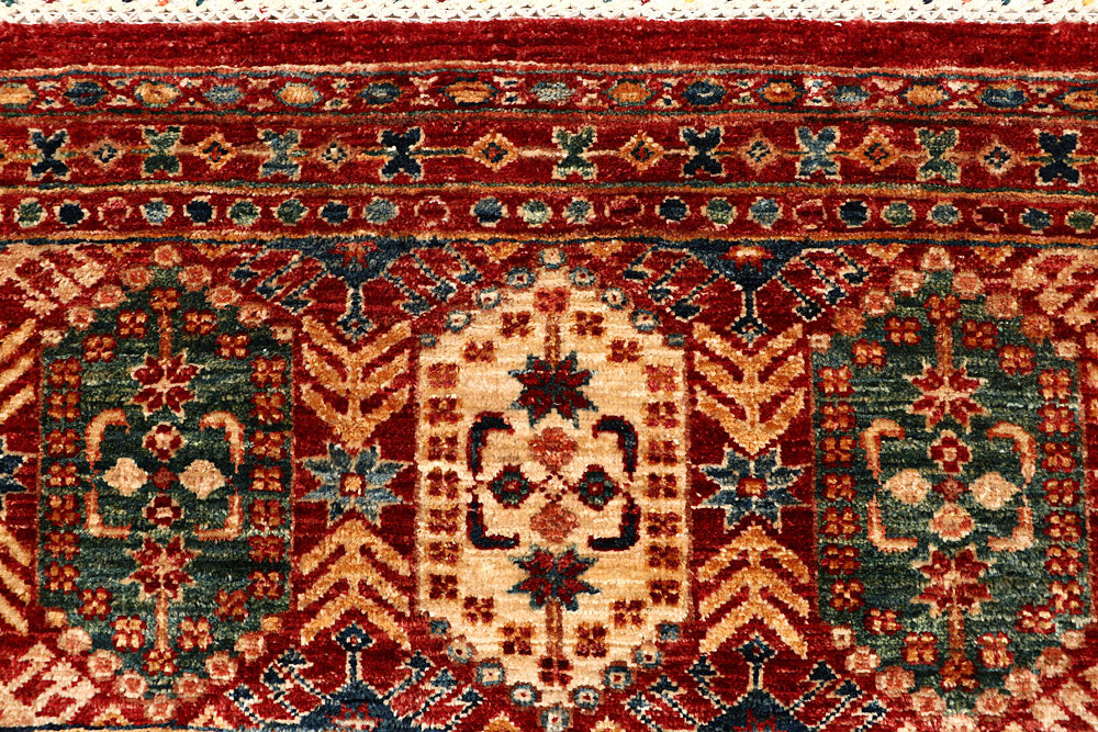 Multi Colored Kazak 5' 2 x 6' 6 - No. 67273 - ALRUG Rug Store