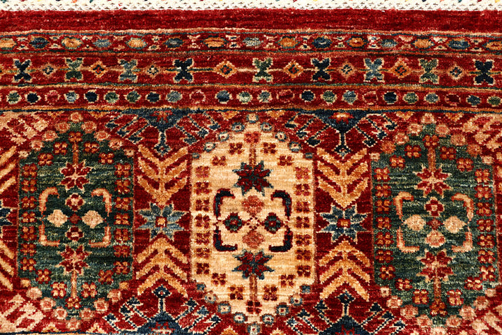 Multi Colored Kazak 5' 2 x 6' 6 - No. 67273 - ALRUG Rug Store