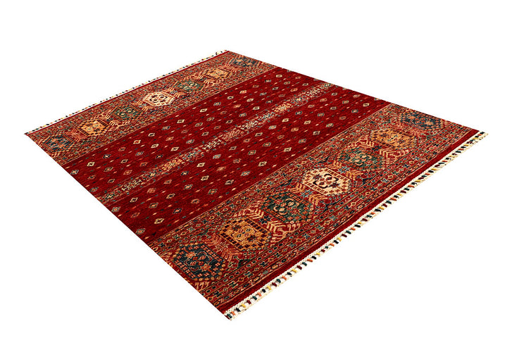 Multi Colored Kazak 5' 2 x 6' 6 - No. 67273 - ALRUG Rug Store