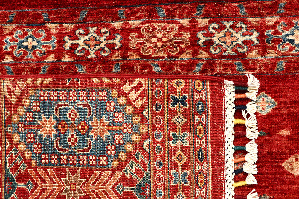 Multi Colored Kazak 5' 2 x 6' 6 - No. 67273 - ALRUG Rug Store