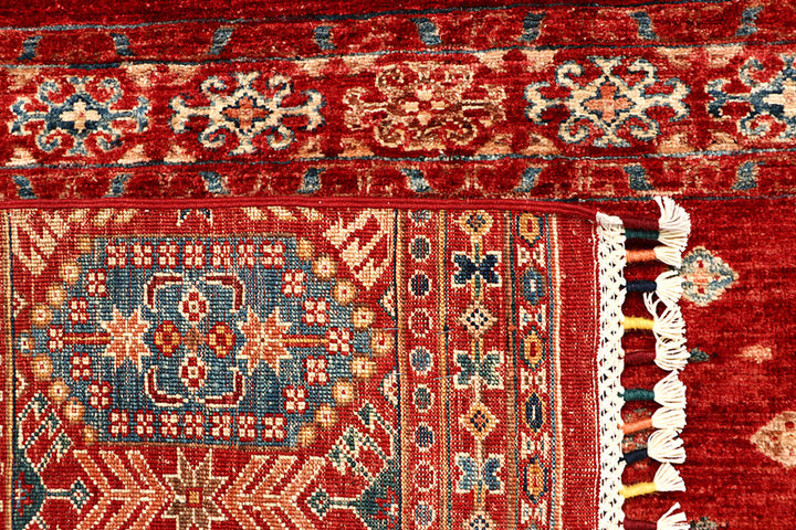 Multi Colored Kazak 5' 2 x 6' 6 - No. 67273 - ALRUG Rug Store