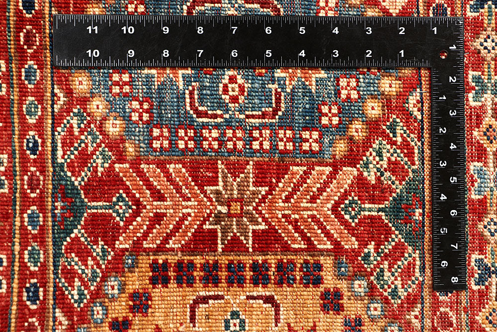 Multi Colored Kazak 5' 2 x 6' 6 - No. 67273 - ALRUG Rug Store