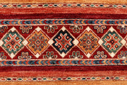 Multi Colored Kazak 5' 7 x 8' - No. 67275 - ALRUG Rug Store