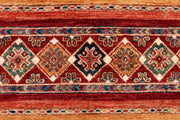 Multi Colored Kazak 5'  7" x 8' " - No. QA71781