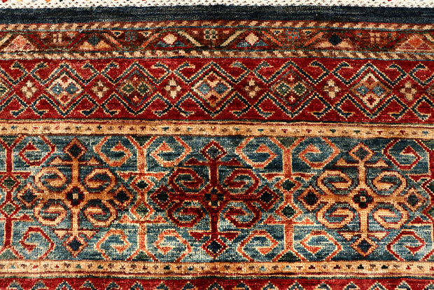 Multi Colored Kazak 5' 6 x 7' 11 - No. 67276 - ALRUG Rug Store