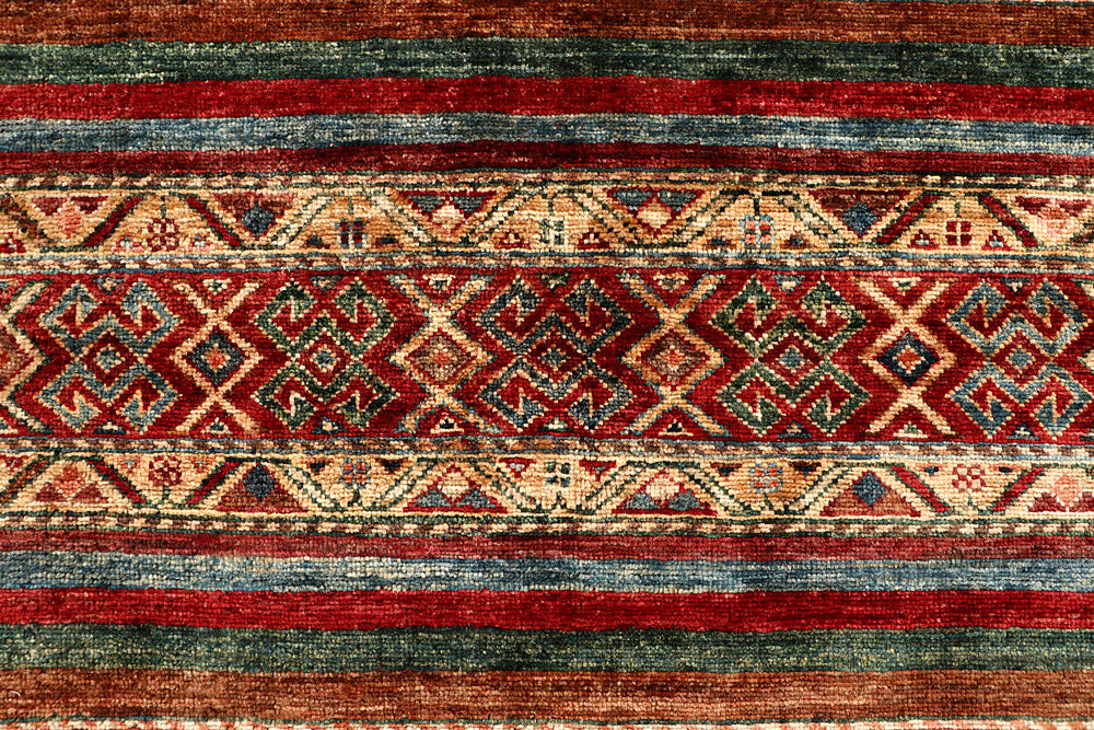 Multi Colored Kazak 5' 6 x 7' 11 - No. 67276 - ALRUG Rug Store
