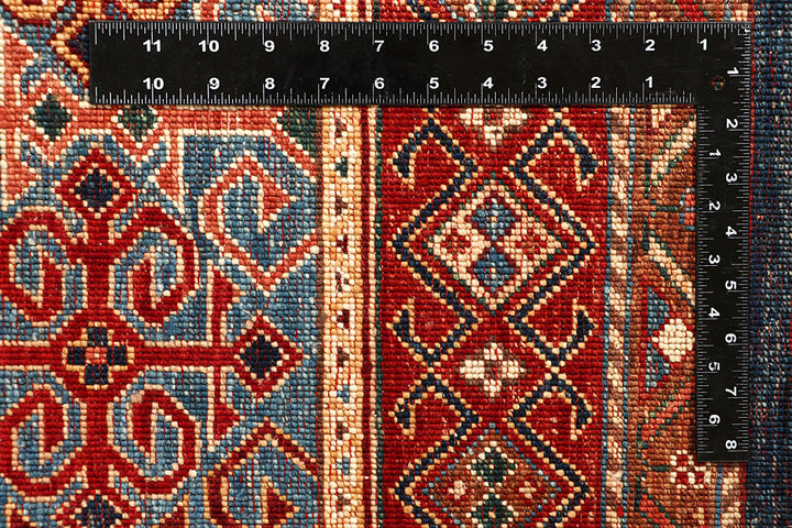 Multi Colored Kazak 5' 6 x 7' 11 - No. 67276 - ALRUG Rug Store
