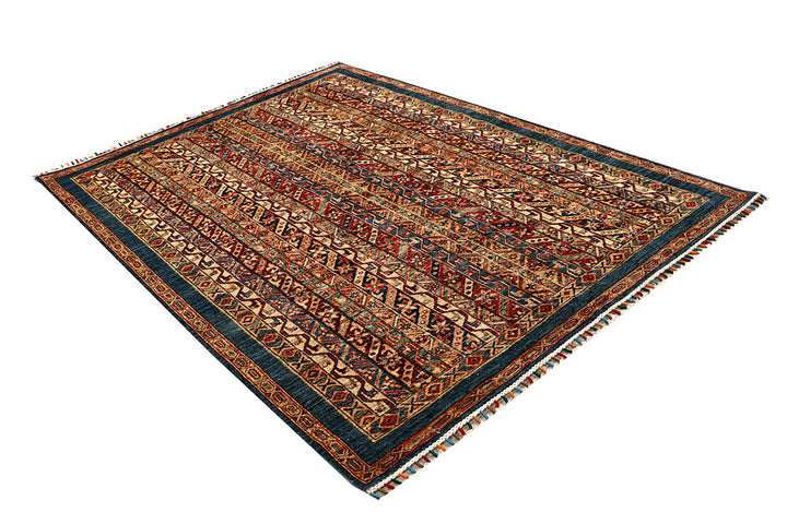 Multi Colored Kazak 5' 6 x 7' 8 - No. 67277 - ALRUG Rug Store