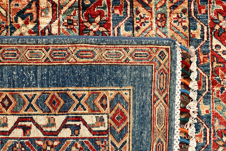 Multi Colored Kazak 5' 6 x 7' 8 - No. 67277 - ALRUG Rug Store