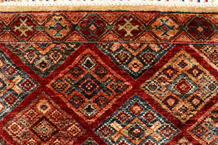 Multi Colored Kazak 5' 9 x 8' - No. 67278 - ALRUG Rug Store