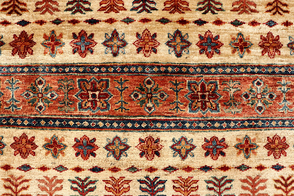 Multi Colored Kazak 5' 9 x 8' - No. 67278 - ALRUG Rug Store