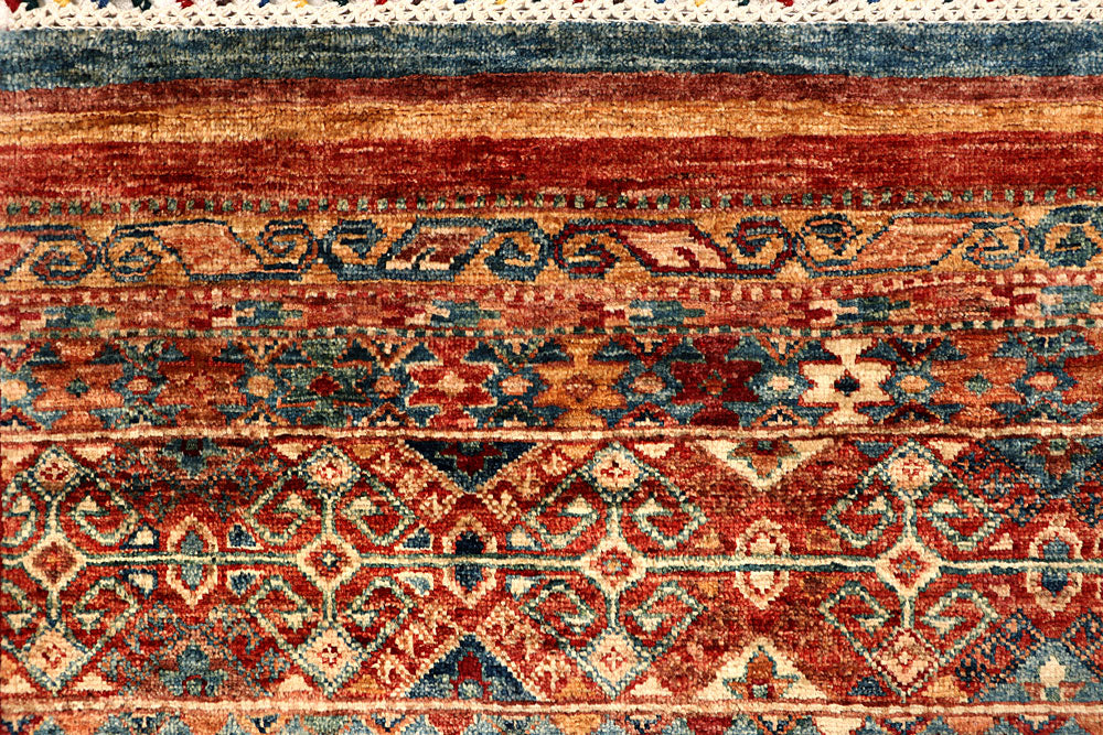 Multi Colored Kazak 5' 6 x 7' 10 - No. 67279 - ALRUG Rug Store