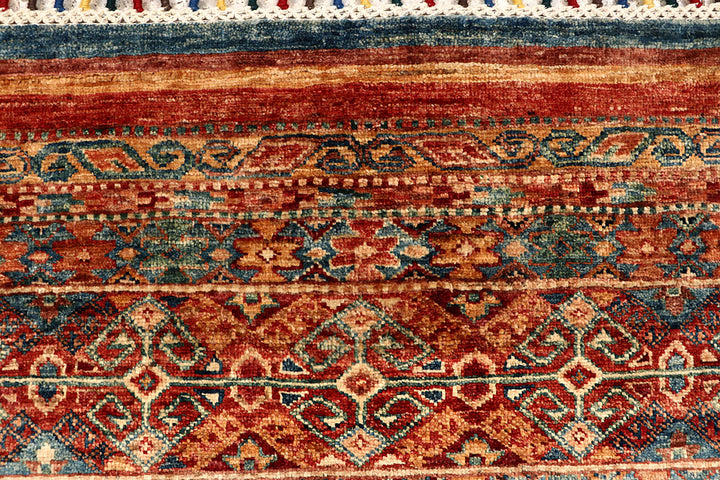 Multi Colored Kazak 5' 6 x 7' 10 - No. 67279 - ALRUG Rug Store